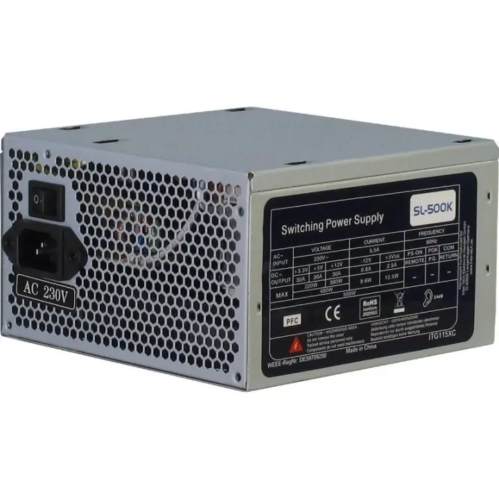 Захранващ блок Inter-Tech SL-500K, 500W, ATX, (35936062)
