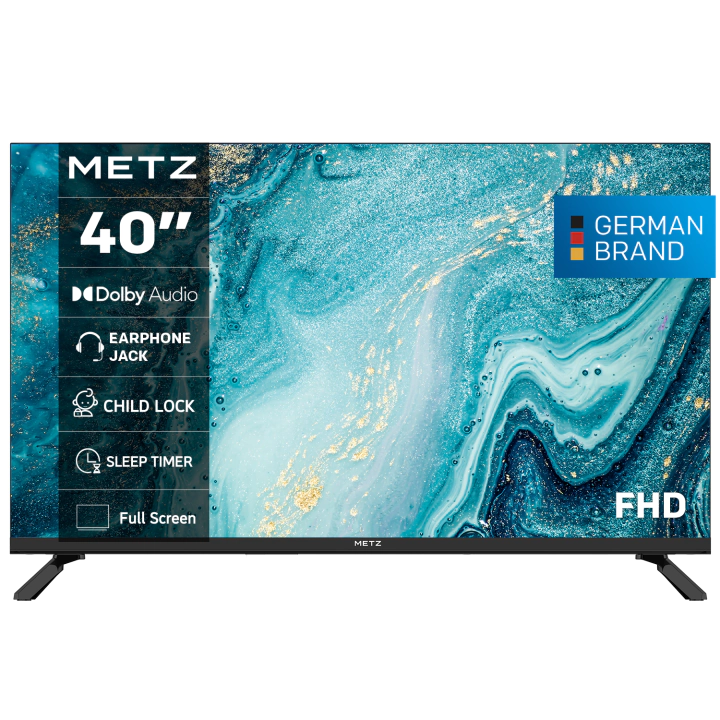 METZ Телевизор 40MTE2000Z 40' LED TV, HD, черен, (35940038)