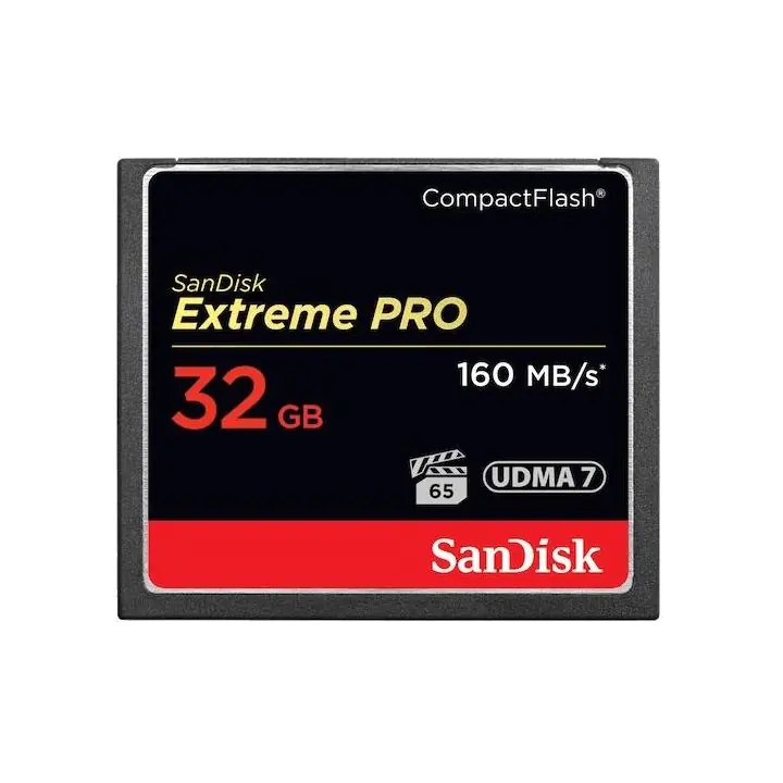 Карта памет SANDISK Extreme PRO, CompactFlash, 32GB, (35933206)