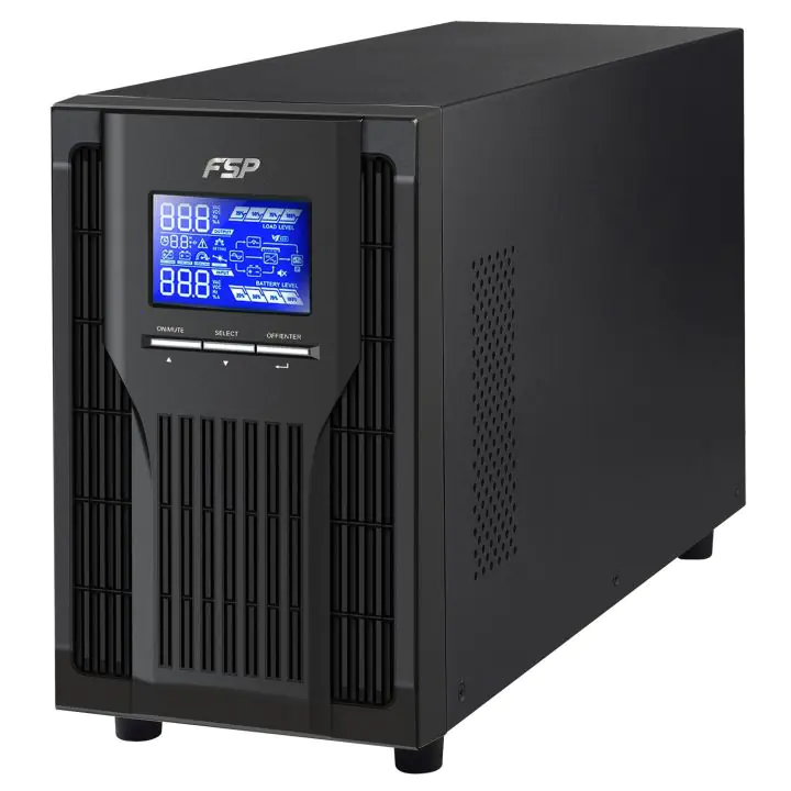 UPS FSP Group Champ Tower, 1000VA, 900W, OnLine, LCD, 3xIEC, (35933850)