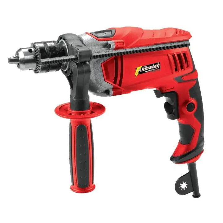 Електрическа бормашина ARMATEH AT-9020, 710W, Червена, (15782)