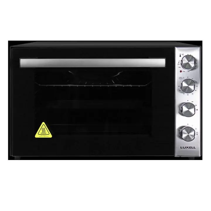 Електрическа фурна LUXELL LX-9325-CTDX, 2500W, 70 литра, Инокс, (20644)