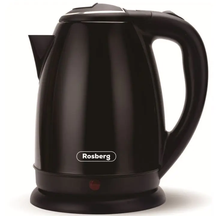 Електрическа кана Rosberg R51230IB, 1800W, 1.8 L, Защита, Черен, (55R51230IB)