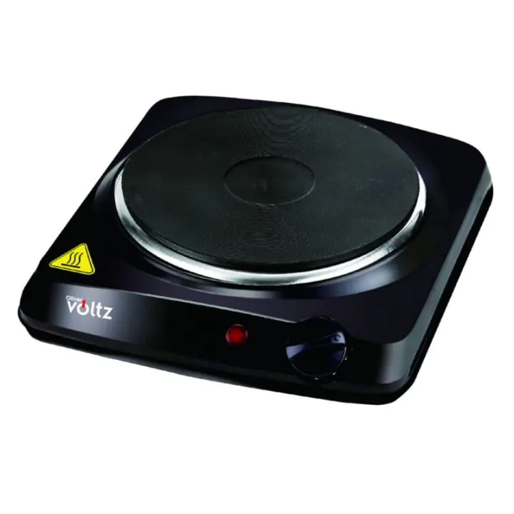 Електрически котлон Oliver Voltz OV51445N, 1500W, Чугунена плоча, 185 мм, 6 степени, Черен, (35922843)