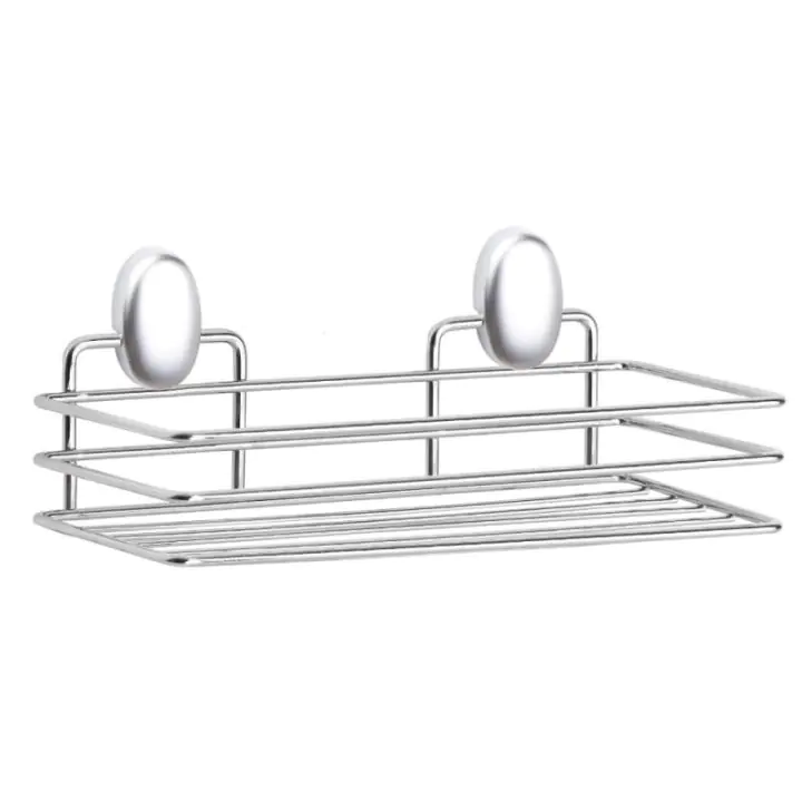 Етажерка за баня Metalife DKB-718, 11х24х7.5 см, Хром, (11448)