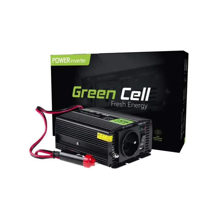 Инвертор GREEN CELL 12V/150W, (35933634)