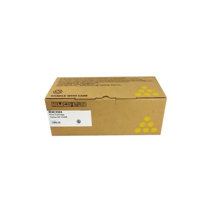 Тонер касета Ricoh SPC220E, 2300 копия C240DN, Yellow, (35932656)