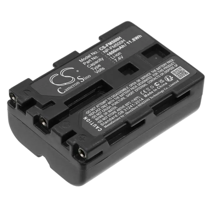 Батерия за фотоапарат NPFM500H LiIon 7.2V 1600mAh Cameron Sino, (35933552)
