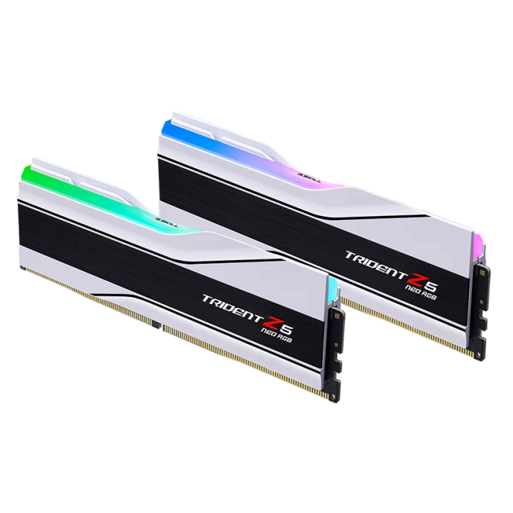 Памет G.SKILL Trident Z5 Neo RGB White 32GB(2x16GB) DDR5 6000MHz CL26 - AMD EXPO, (35940232)