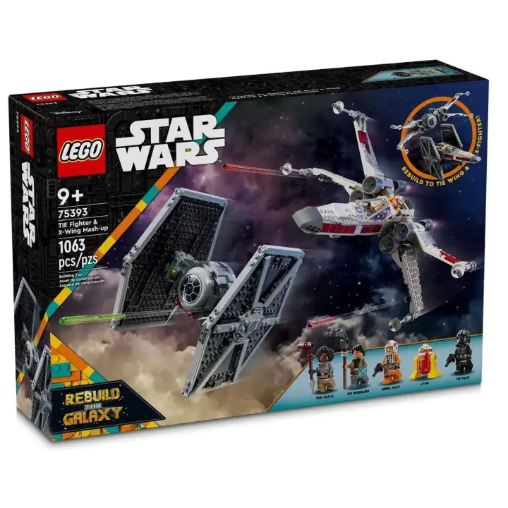 LEGO Star Wars - Mash Up TIE Fighter X-Wing, 75393, (35938681)