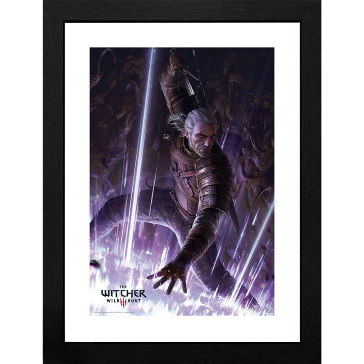 GBEYE THE WITCHER - Framed print 'Geralt' (30x40), (35935642)