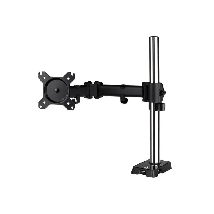 Стойка за монитор за бюро ARCTIC Z1 (Gen 3), Регулируема, до 49', 15 кг, hub USB 2.0, Черна, (35933466)