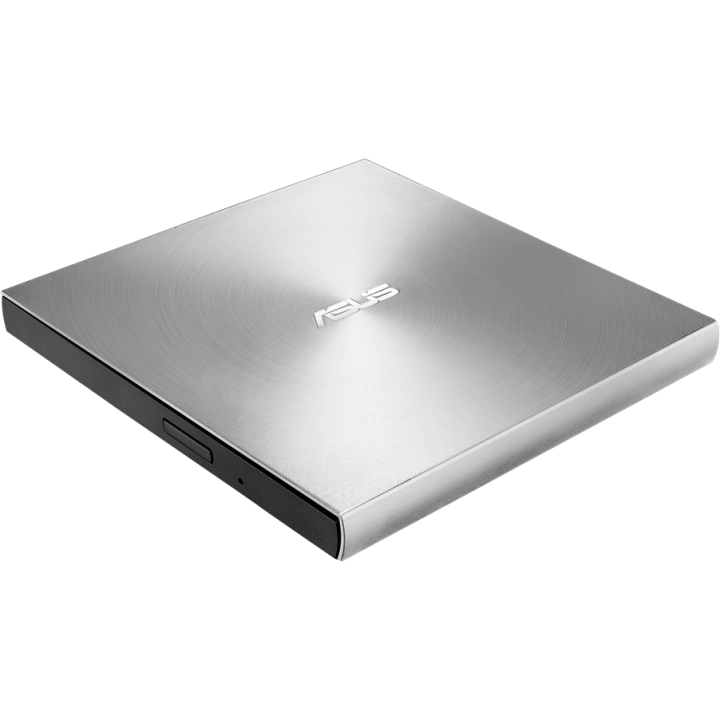 Външно USB DVD записващо устройство ASUS ZenDrive U7M Ultra-slim, USB 2.0, Сив, (35933025)