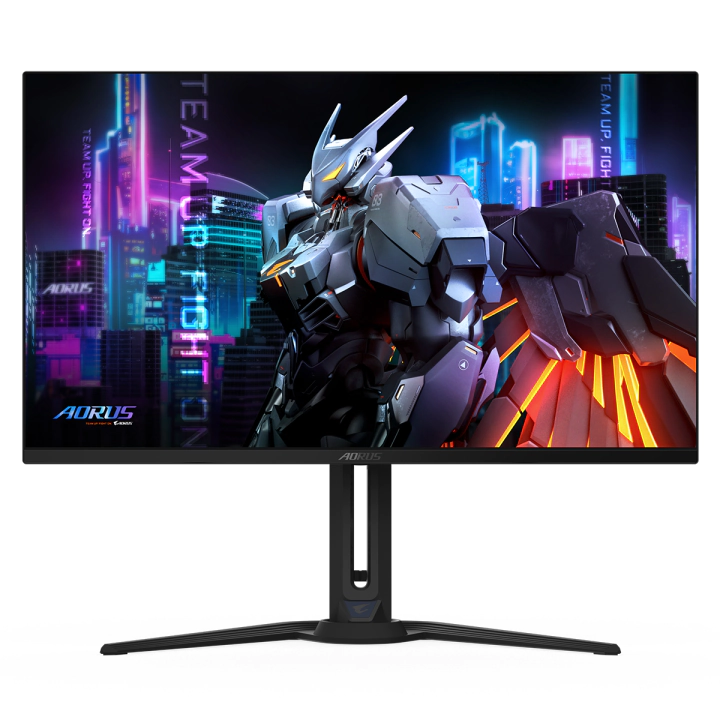 Гейминг монитор GIGABYTE AORUS FO32U2, 31.5' QD-OLED, 4K UHD, 240Hz, 0.03ms, Vesa ClearMR 13000, HDR 400, KVM, (35937810)