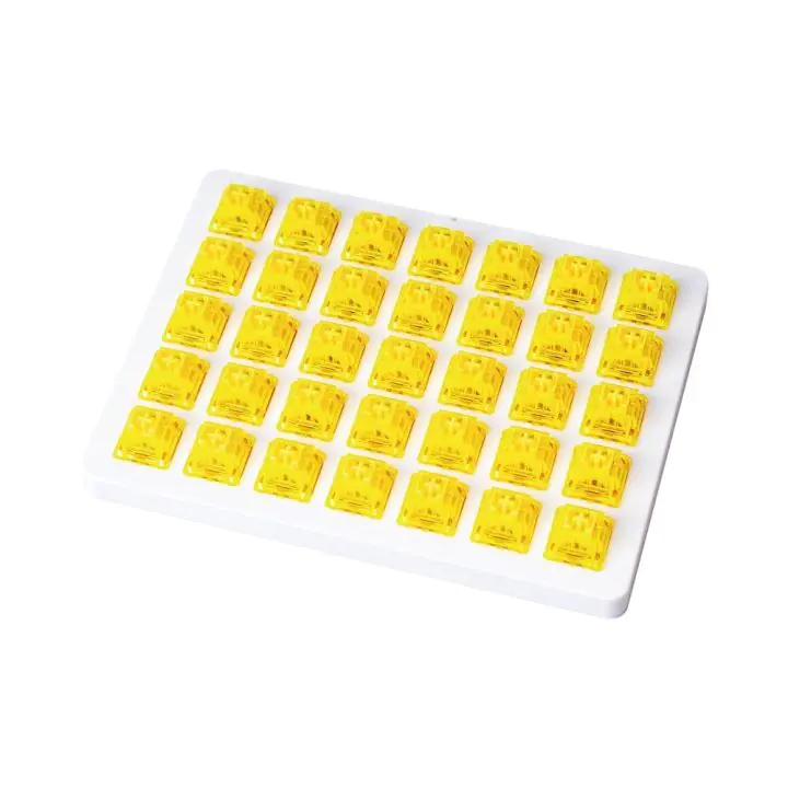 Суичове за механична клавиатура Keychron Gateron Ink V2 Yellow Switch, Комплект 35 броя, (35934947)