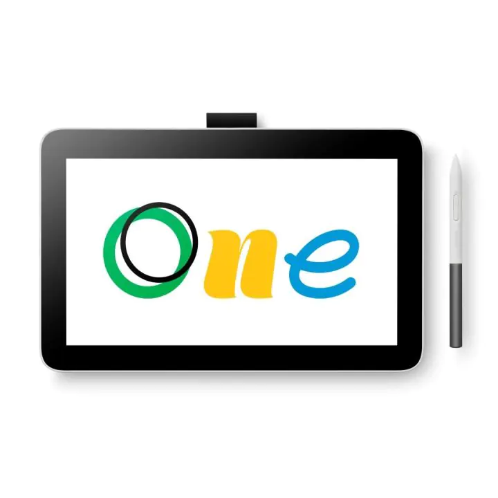 Графичен таблет Wacom one 12 pen display, 11.6', Бял, (35937272)