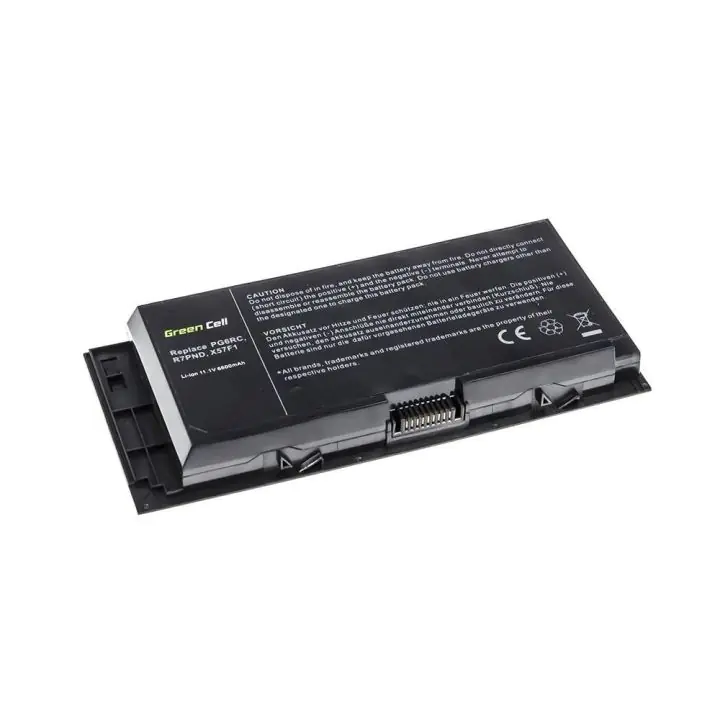Батерия за лаптоп GREEN CELL, Dell Precision M4600 M4700 M4800 M6600 M6700 M6800, 11.1V, 6600mAh, (35933497)