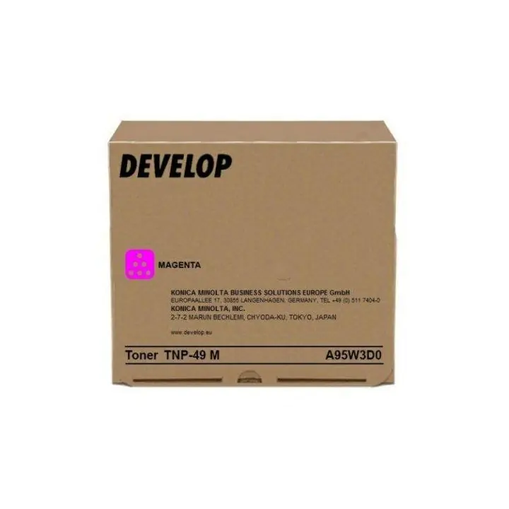 Тонер касета DEVELOP TNP49M, ineo+ 3351, +3851, 12000 k., Magenta, (35935445)