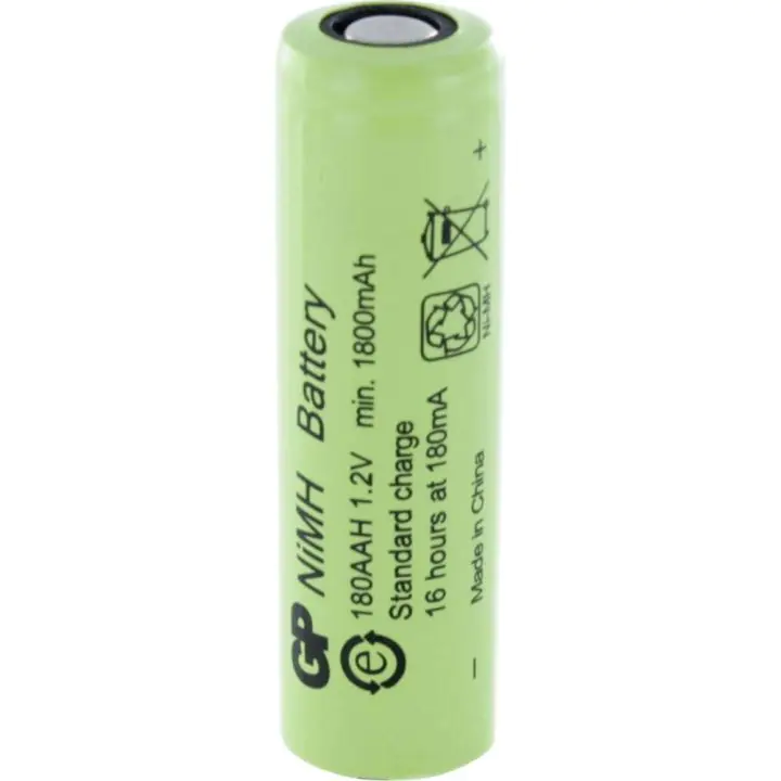 Акумулаторна Батерия R6 AA 180AAH-B 1800mAh NiMH 1 бр. BULK Industrial GP, (35933268)