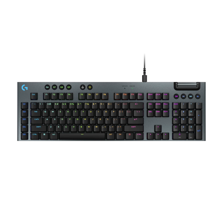 Безжична геймърска механична клавиатура Logitech G915X Lightspeed - Tactile Switch, (35938900)