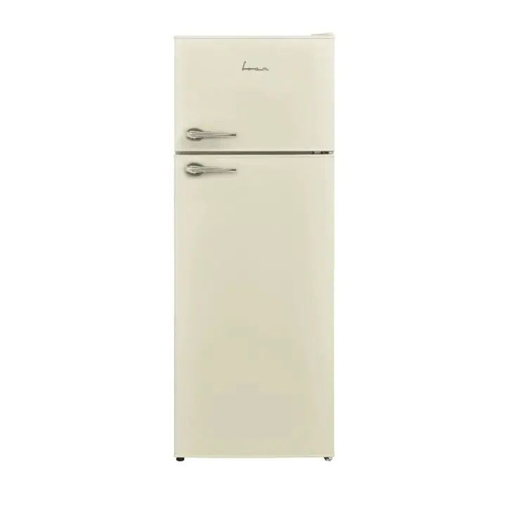 Хладилник FRAM FDD-VRL212BGE++, Ретро дизайн, 212 L, Less Frost, Крем, (35922894)