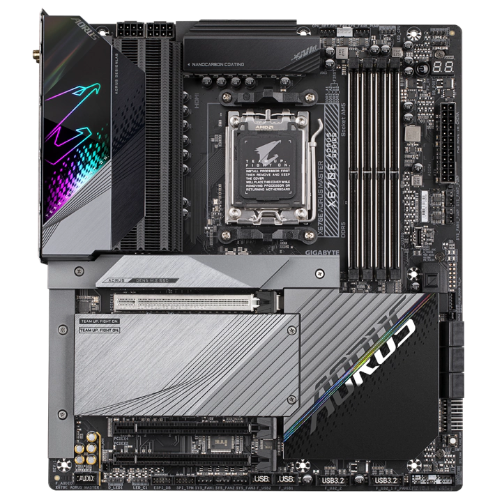 Дънна платка GIGABYTE X670E AORUS Master Socket AM5, (35935487)