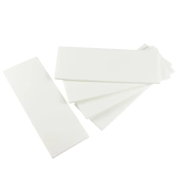 Еднократна лента за блок с грубост 3000 бяла, пакет 5 бр, FIB334, (35923695)