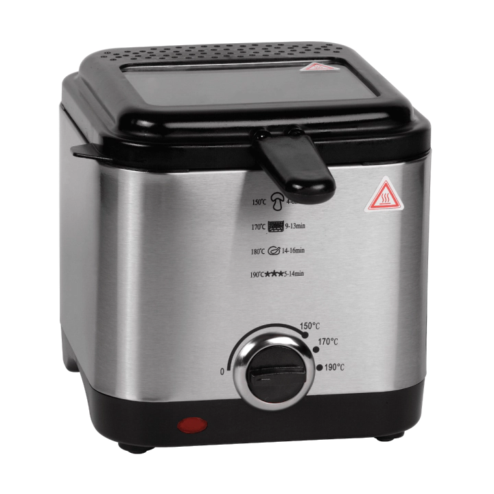 Фритюрник ELITE DF-1198, 1.5L, 900W, Инокс, (16036)