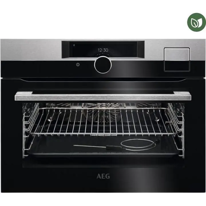 Компактна фурна с готвене на пара AEG KSK998290M, (21620)