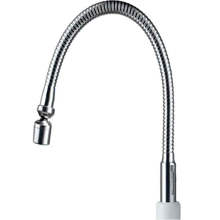 Гъвкав чучур за електрически нагревател Rosberg R57101C22, Диаметър - 22 мм, Хром, (5R57101C22)