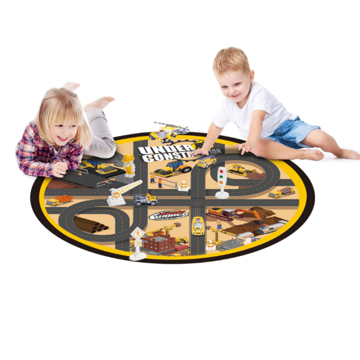 Gearbox подложка за игра с колички Строителни машини, (35945197)