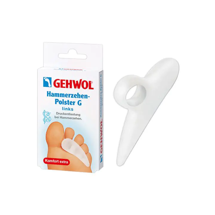 Възглавничка за деформирани пръсти Gehwol, ляв крак, 1 бр. (24164), (35924164)