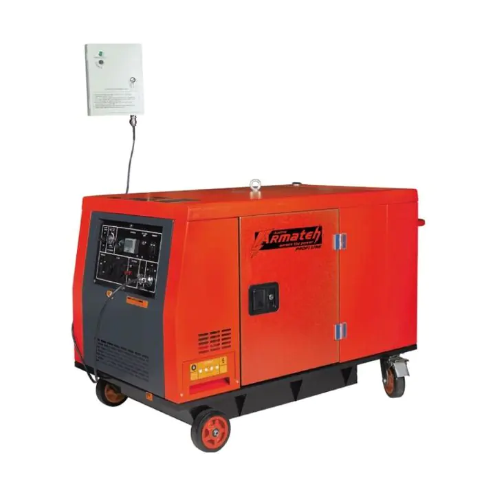 Дизелов генератор ARMATEH AT-9411, 6500W, Червен, (16461)