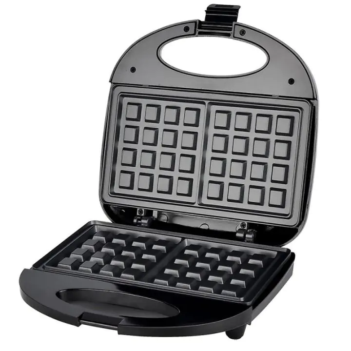 Гофретник Esperanza EKT008, 1000W, Незалепващо покритие, Черен, (9999EKT008)