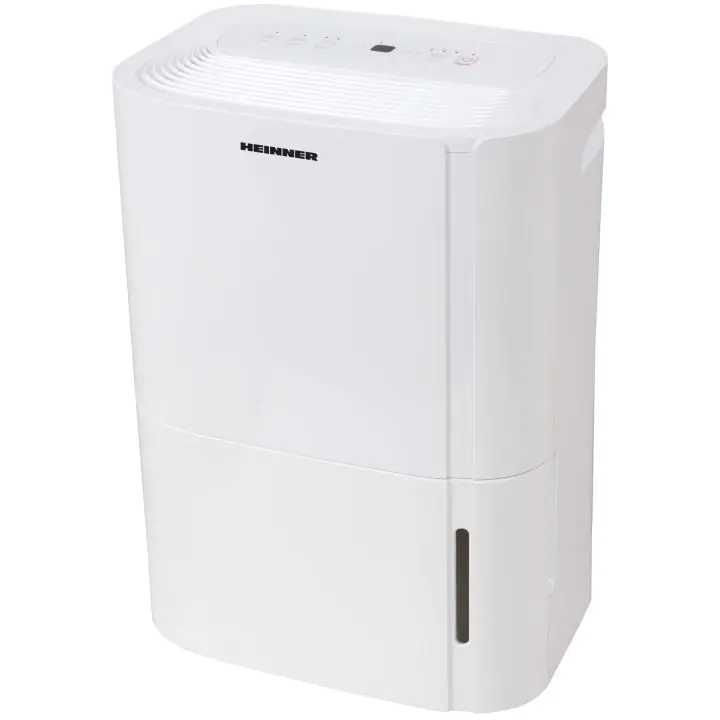 Влагоуловител HEINNER HDU-M20, 20 л/24 ч, Електронно управление, Автоматично рестартиране, Бял, (22442)