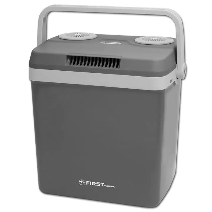 Електрическа хладилна чанта FIRST FA-5170, 32 L, Два мотора, 12V / 220-240 V, Охлаждане и затопляне, Сив, (16092)