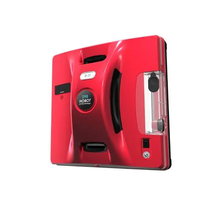 Робот за прозорци Hobot 298, с вграден контейнер, червен, (17151)