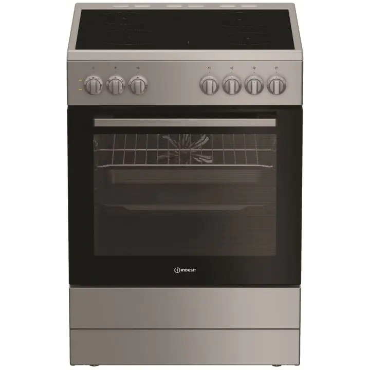 Готварска печка с керамичен плот Indesit I6V5PMS, (35945423)