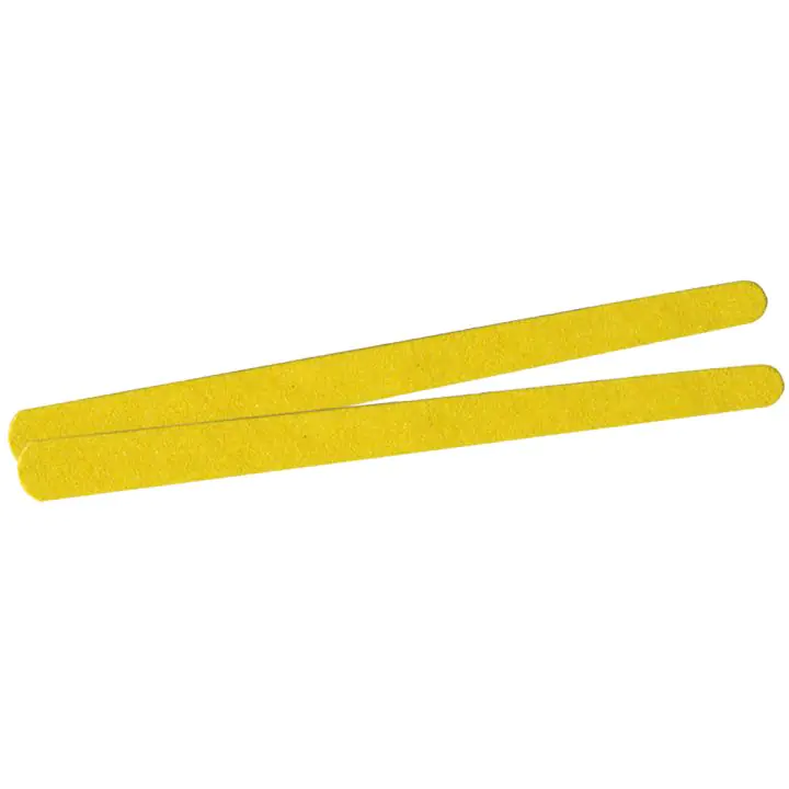 Пила за нокти, жълта, тънка, пакет 10 бр., INPP013, (35923721)