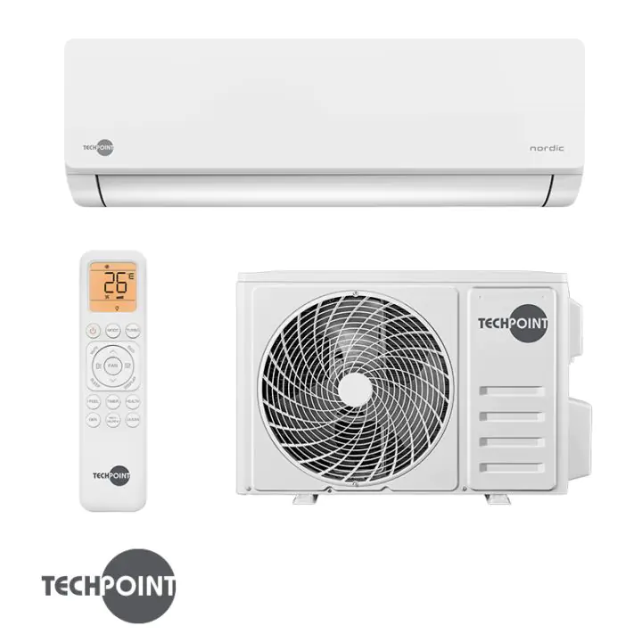 Климатик TechPoint NPT 09 X-PRO NORDIC, Wi-Fi, 9000 BTU, A++/A+, (35948691)