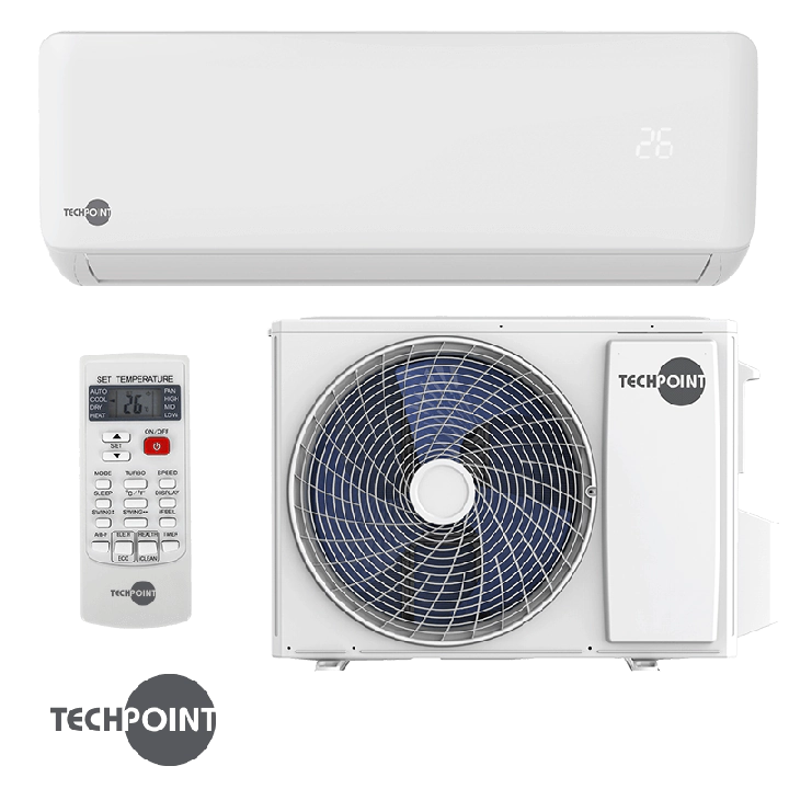 Климатик TechPoint TCP H24 MAXCOOL, 24000 BTU, A++/A+, (35948690)