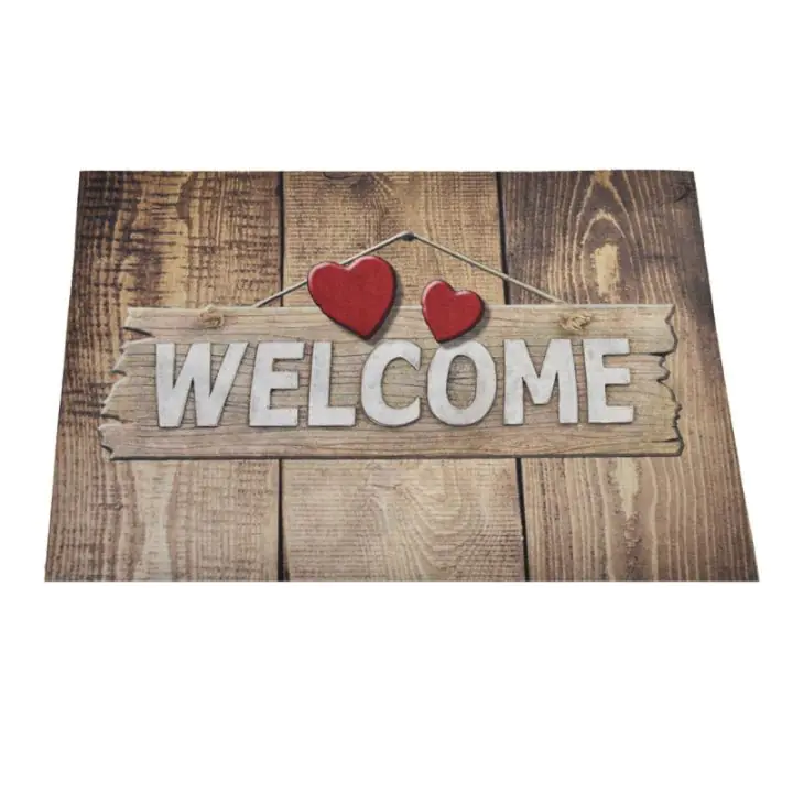 Изтривалка за входна врата Chilai Home 877CHL1001, 45x70 см, PVC, Кафяв, (877CHL1001)