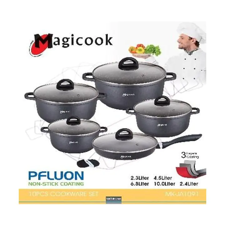 Комплект тенджери MAGICOOK MK-JA1091 10 части (35944499)