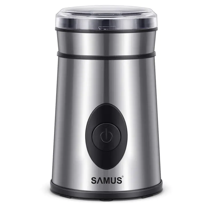 Кафемелачка Samus Coffino, 200W, Капацитет 60 гр., Инокс, (22083)