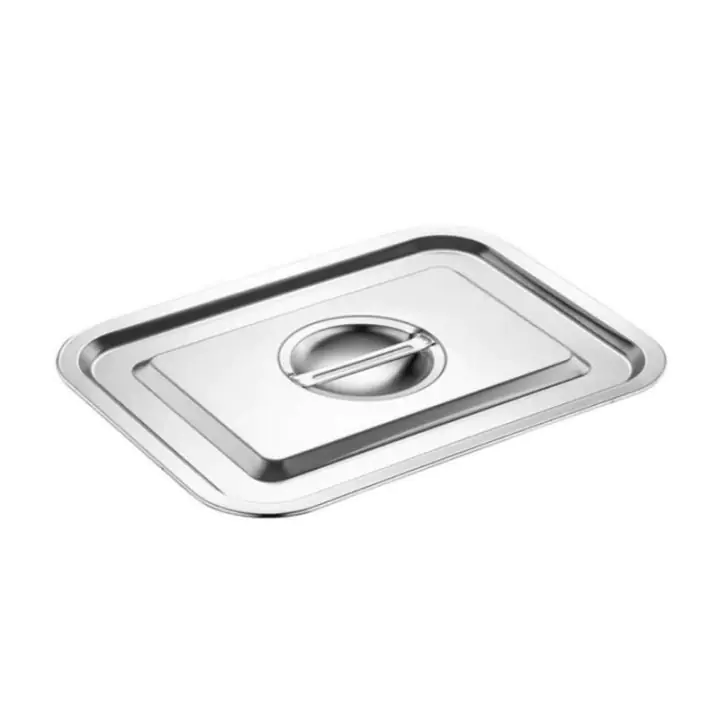Капак за тава за печене Rosberg R51222K45C, 45х35 см, Неръждаема стомана, Сребрист, (35922566)