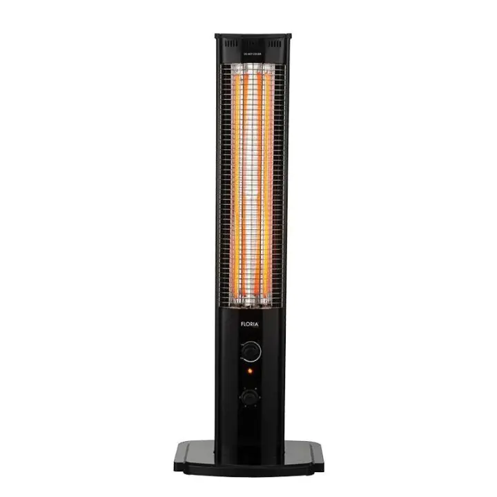 Инфрачервен отоплител двоен ZILAN ZLN4031, 2000W, 2 защити, Черен, (35945015)