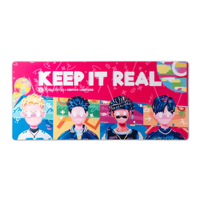 Desk Mat Keychron - Rapper Keep it Real, (35938757)