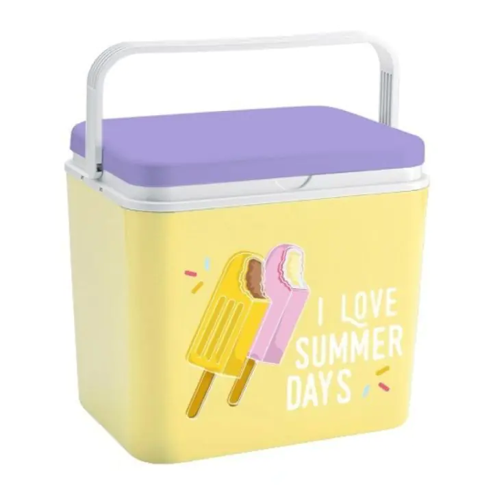 Хладилна кутия ATLANTIC Icecream, 24 литра, Пасивна, Охлаждане, Без BPA, Многоцветен, (20419)