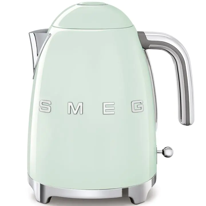 Термокана SMEG KLF03PGEU, 50s Style, 2400W, 1.7L, пастелно зелен, (19854)