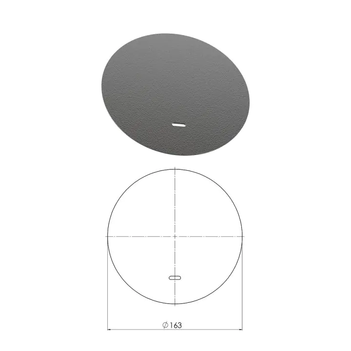 Колело чугунено Ф163, (35940563)